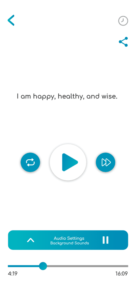 Selfpause app - Record