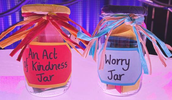 Adding positive quotes to a positivity jar