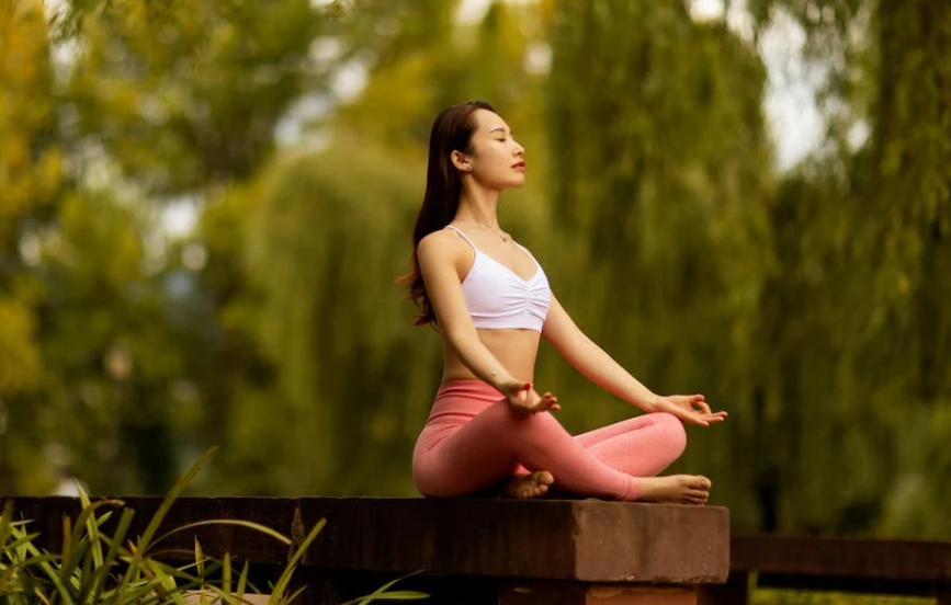 Pre-yoga meditation